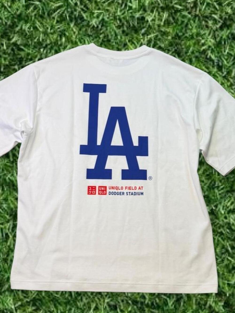 UNIQLO U x LA Dodgers white t-shirt